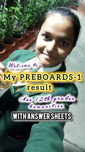 PREBOARD-1 RESULT ! CBSE 12TH GRADER #trending #cbse #exam #result #12th #boardexams