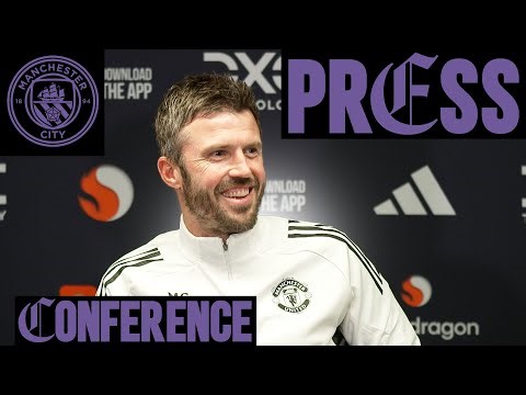 Michael Carrick Pre-Man City | Press Conference 🎙️