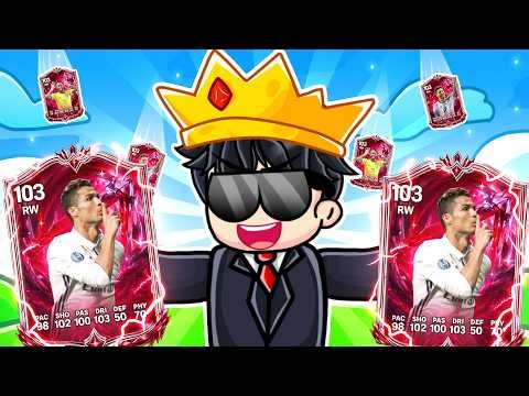 I Finally Got RONALDO CARD in Spin a Soccer Card Roblox!