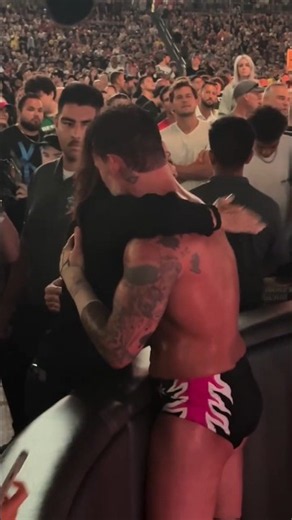 CM Punk Hugs 🫂 Stephanie Mcmahon at WWE SummerSlam 2024 Full Video