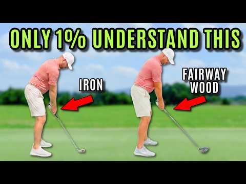 No Tops + No Fats! The Trick To Hitting Fairway Woods Off The Ground