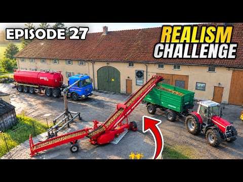 I KEEP GETTING FINED!! - Realism Challenge Farming Simulator 25 | Episode 27