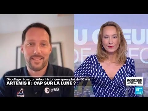 La mission Artemis II relance "une grande aventure de l'humanité", salue Thomas Pesquet