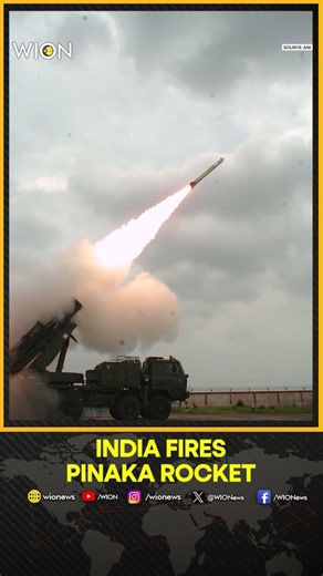 India Successfully Test-Fires Pinaka Long-Range Guided Rocket in Odisha | WION Shorts