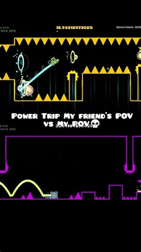 Geometry Dash Tidal Wave in Subzero #shorts