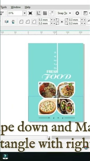 How to Design a Menu Card in CorelDRAW (Step-by-Step)