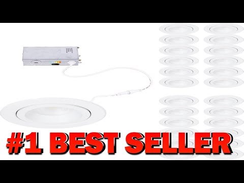 WAC Lighting Lotos 4in LED Regressed Adjustable Recessed Light 5 CCT Selectable 9W - B0FF644QN9