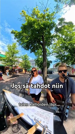 Jos sä tahdot niin (Samuli Edelmann & Jippu cover) w/‪@annakainulainen8420‬ #helsinki