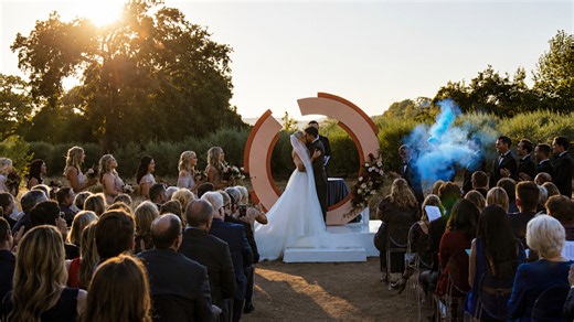 A nature-filled Santa Ynez wedding with timeless details