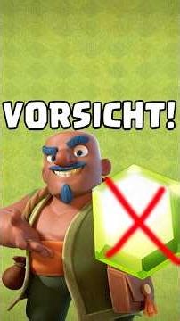 VORSICHT! MACH DAS NICHT! 🤯 (Clash of Clans)