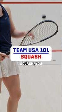 Team USA 101: Squash 📚