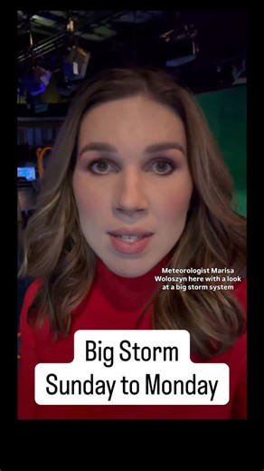 WXYZ Detroit Channel 7 on Instagram: "Rain, thunder, warm, then cold, high winds, and snow squalls. It’s going to be a busy 48 hours Sunday into Monday."