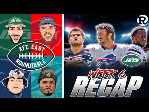 AFC East Week 6 RECAP - Pats WIN vs Jets & Bills SURVIVE Raiders ... Latest News