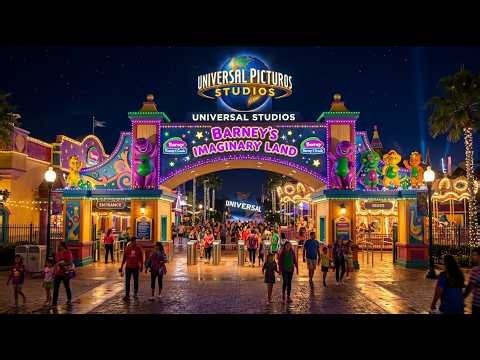 Universal Studios Barney Live Show Play Along Full Played Movie UK