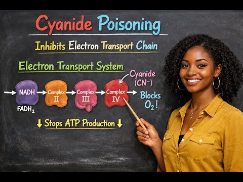 Why Oxygen Failed: Cyanide Poisoning & Cellular Respiration Explained, A-Level Biology