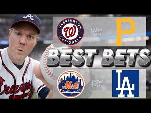MLB Monday Best Bets! Nationals vs Pirates | Mets vs Dodgers | MLB Predictions Today