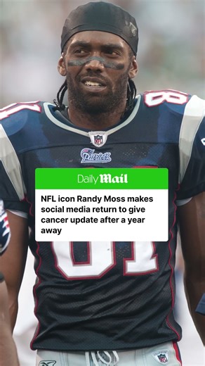 Football legend Randy Moss makes unexpected return to social media to update fans