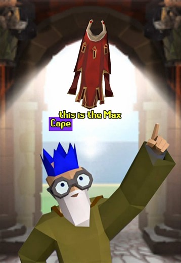 The ultimate achievement in Old School Runescape, the Max Cape! #osrs #oldschoolrunescape #gaming #mmo #osrsguide @Old School RuneScape