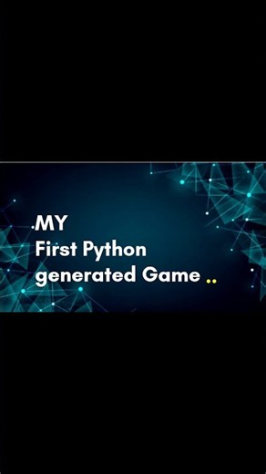 how to create games in python. #viral #coding #cse #reality #computerengineering #study #students