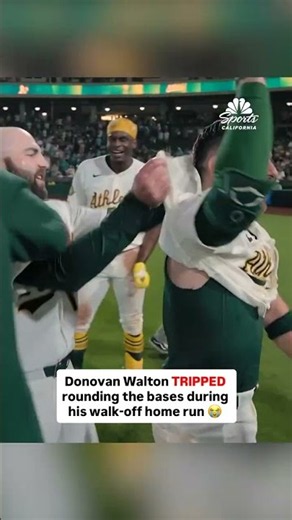 DONNIE WALK-OFF 🗣️ | NBC Sports California