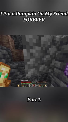 Creative Minecraft Building: Permanent Pumpkin Installation