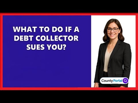 What To Do If A Debt Collector Sues You?