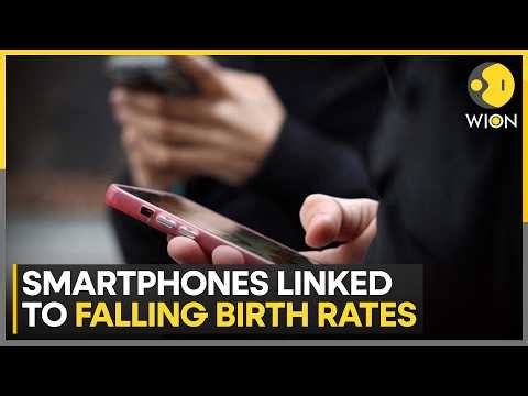 Global Fertility Drop Analysed Through Smartphone Usage Trend | WION World News