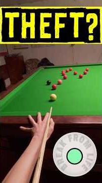 Snooker Practice Break Theft? 🔪 GoPro Headcam POV