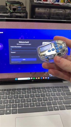 Password manager feature of my PolyCast5 multi-tool everything remote project! Info at polycast5.com