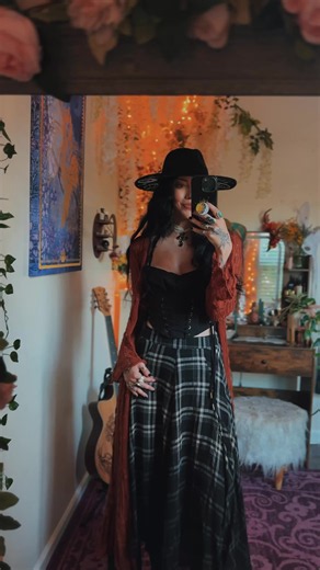 🖤🍁 #ootd #outfits #autumn #whimsical #gothgirl | Whimsical Goth Style