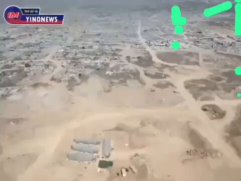 🚨Horrifying scenes from Israeli aerial footage of Beit Hanoun in northern Gaza, entire neighborhoods obliterated, homes reduced to dust, life erased.