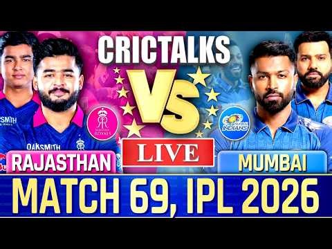 🔴 IPL Live Match: RR vs MI, Live Commentary | IPL 2026, Cricket Live Match Score , 1st Inn