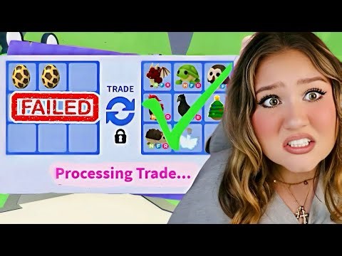 Trading ONLY RARE Eggs In Adopt Me... FAIL!