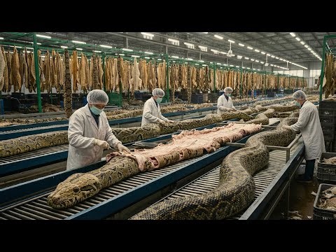 From Snake Skin to Life-Saving Medicine | Pharmaceutical Manufacturing Process | factory process