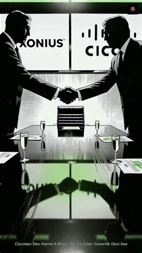 Ciscodan Dev Hamle: 6 Milyar Dolara Siber Güvenlik Devi Axoniusu Alıyor #shorts