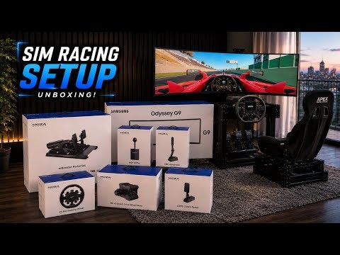 My First Sim Racing Setup Unboxing!