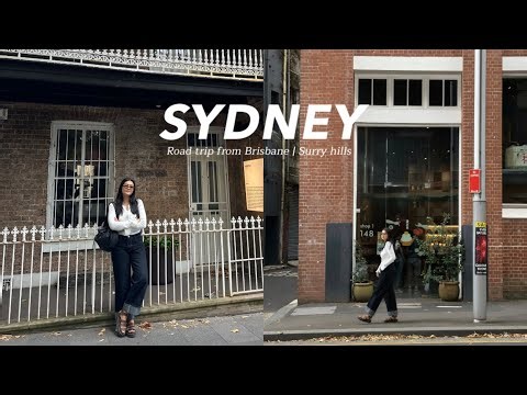 Road Trip to Sydney 🚗 🇦🇺 | Surry Hills Cafes, 🍵 Matcha Lover, Sunset Spot & 🐶 Pet-Friendly Guide
