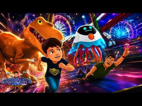 Theme Park में Dinosaur | Abhimanyu Ki Alien Family | Full Episode 58