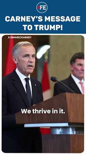 Mark Carney Sends Trump a Message: “We Make Our Own Weather” #shorts