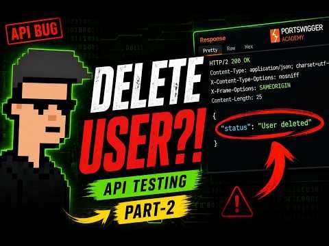 Learn API Hacking Step-by-Step - PART 2 (PortSwigger Academy Tutorial)