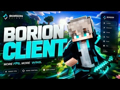 🔥 Borion Client - The Best FREE Minecraft Bedrock Hacked Client in 2026 (Kill Aura + Aimbot)