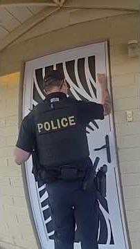 Cops Bang on Guy's Door, Refuse to Leave