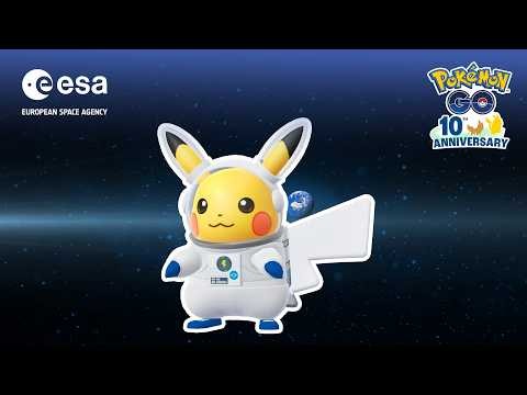 The World Space Week event in Pokémon GO is live! 🚀