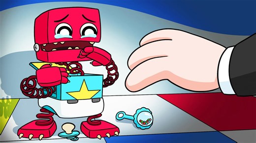 The sad life of Boxy Boo (cartoon animation)