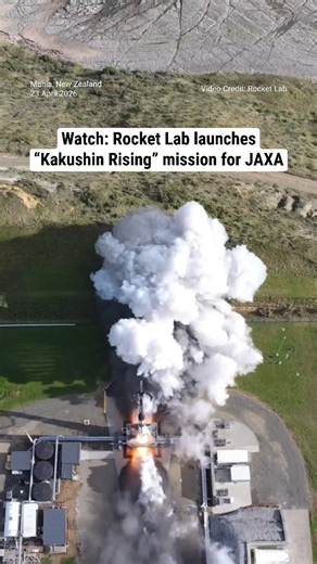 Watch: Rocket Lab launches Kakushin Rising mission for JAXA