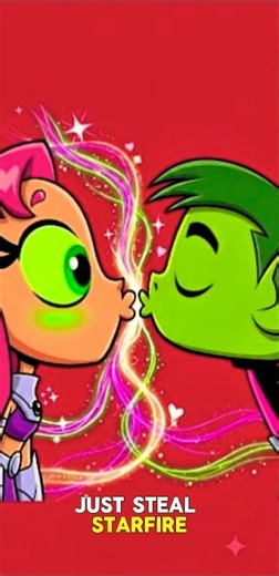 Beast Boy Kissed Starfire?! Robin Was Heartbroken 😭💔 | Teen Titans Go