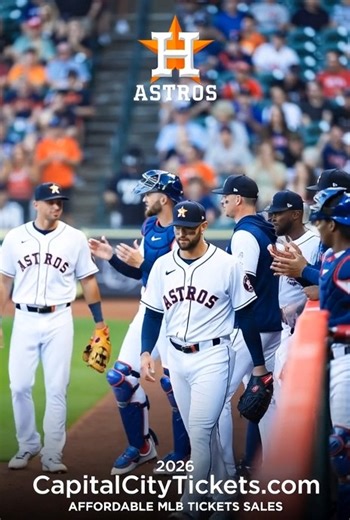 CapitalCityTickets.com on Instagram: "⚾ Astros Baseball – 2026 Season 🔥 Big games. Big moments. 🎟️ Buy cheap MLB tickets 🌐 CapitalCityTickets.com https://www.capitalcitytickets.com/blog/see-the-houston-astros-in-action-in-2026-buy-cheap-mlb-tickets-at-capitalcitytickets-com/"