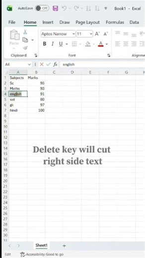 Backspace vs Delete in Excel (Big Difference!)