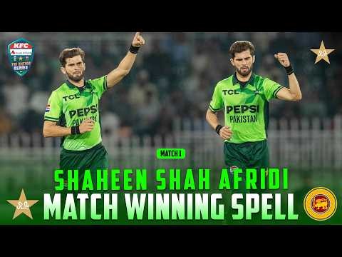 Shaheen On Fire! 3 Crucial Wickets In 10 Overs | Pakistan vs Sri Lanka | M1 | ODI Tri-Series | MZS1K