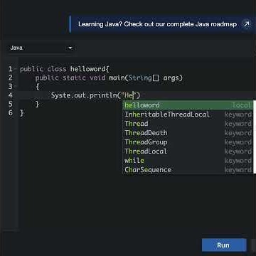 Hello World in Java Programming